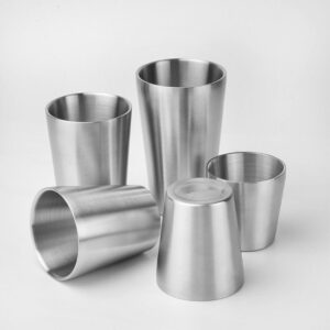 不锈钢茶杯304不锈钢 免费定制logo