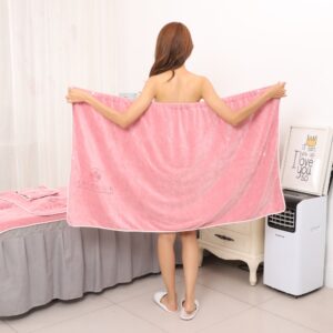 美容院专用毛巾批发头疗理疗包头巾铺床巾大浴巾速干吸水身体毛巾 超细纤维，包边