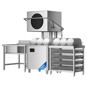 洗碗机商用全自动大小型饭店餐厅火锅餐饮酒店食堂揭盖洗杯机