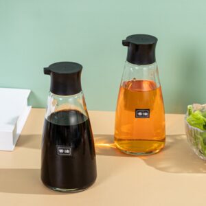 玻璃 调料瓶 285ML绿色/黑色