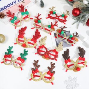 圣诞装饰眼镜 圣诞节装饰品圣诞派对搞怪眼镜圣诞小礼品