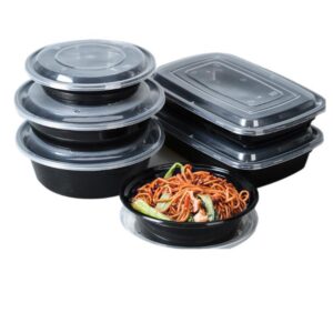 长方形1000一次性餐盒外卖快餐打包盒水果盒加厚带盖可微波